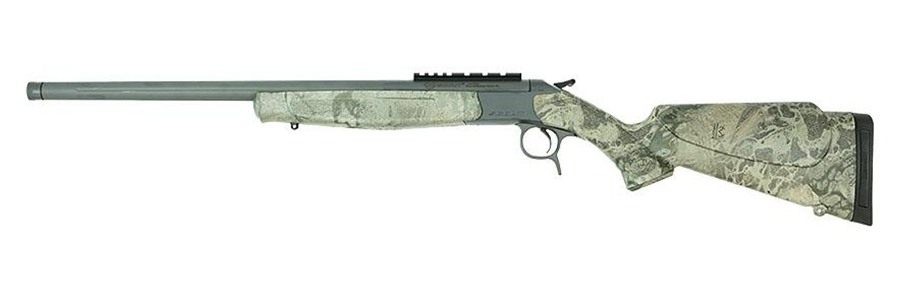 CVA Scout V2 TD Rifle .44 Rem Mag Single Shot 22in Threaded Gray Barrel Rea view 2