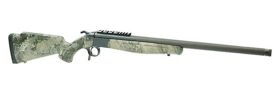 CVA Scout V2 TD Rifle .44 Rem Mag Single Shot 22in Threaded Gray Barrel Rea view 3