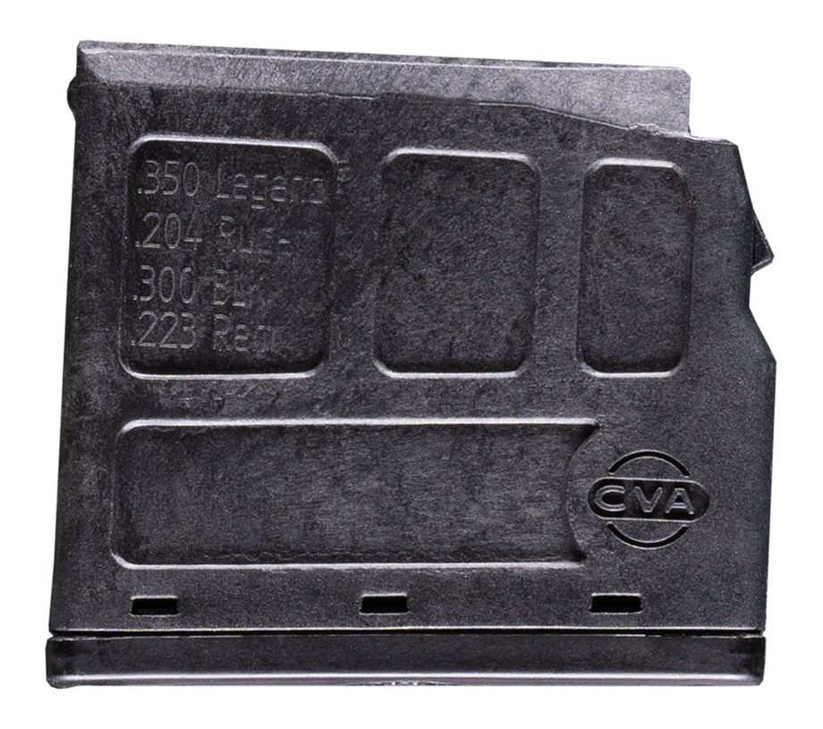 CVA AC1113 Cascade 10rd 350L/ 300BO/ 204R/ 223RM Fits Black Polymer view 2