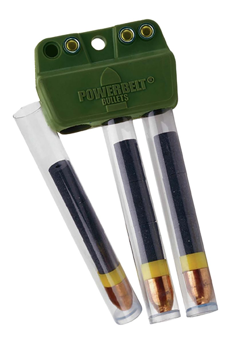 Powerbelt Bullets AC1501 SpeedClip Loader 50 Cal Green Plastic Capacity 3