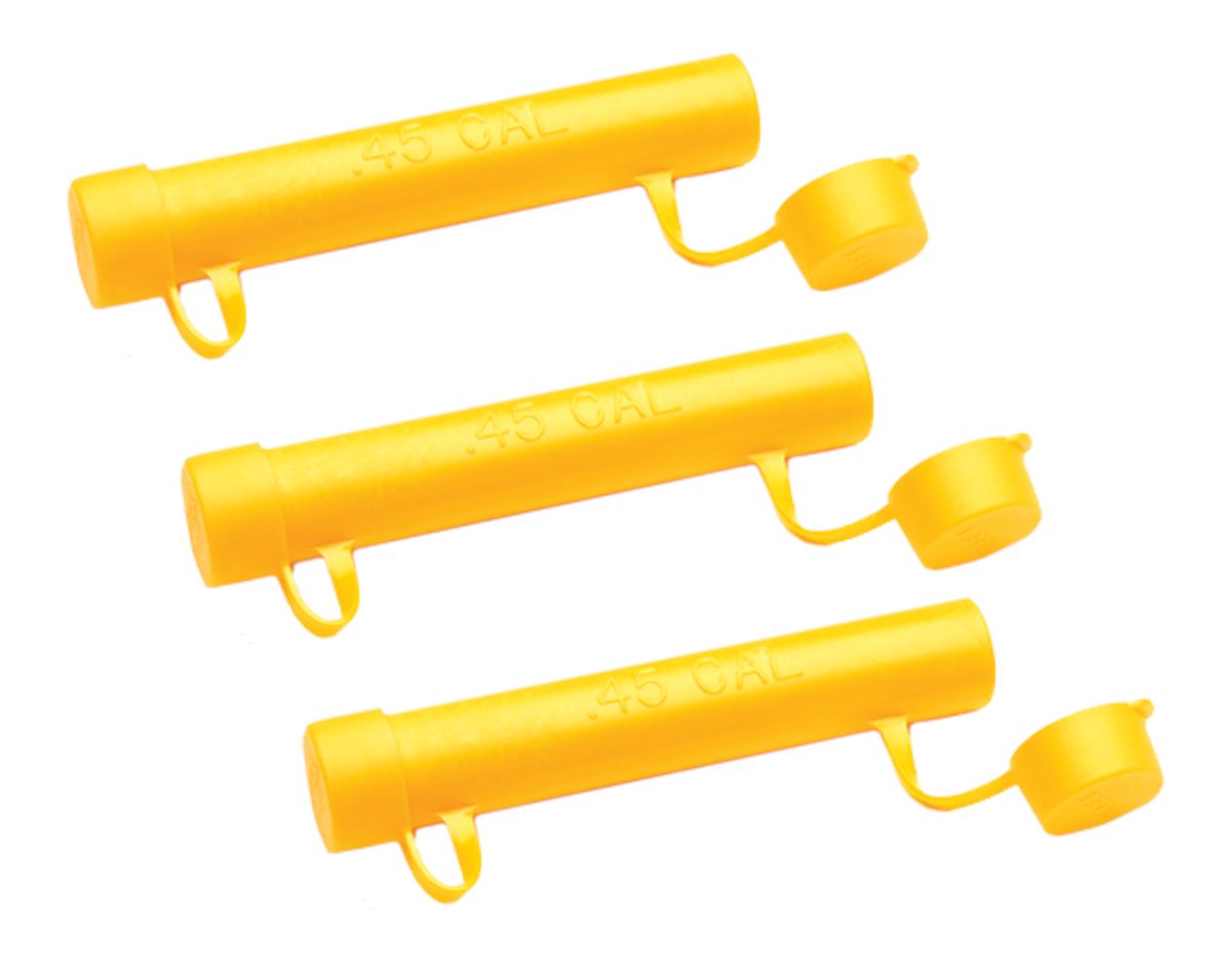 CVA AC1617 Speed Loader Magnum 45 Cal Pellets Yellow Plastic 3 Per Pack