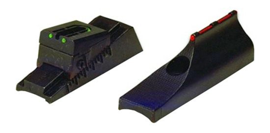 CVA AC1622 Durasight Z2 Black | Red Fiber Optic Front Sight Green Rear view 2