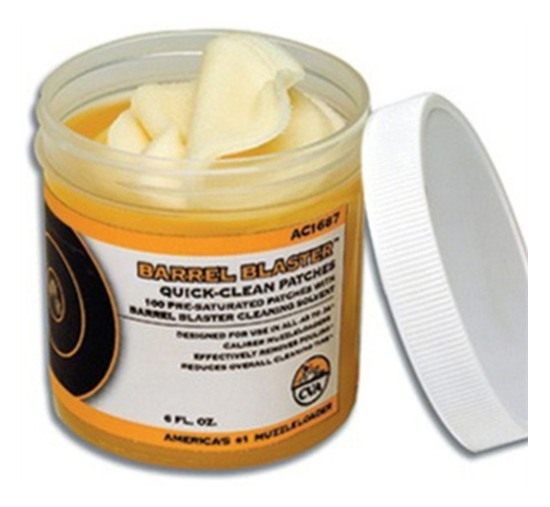 Blackpowder Products CVA AC1687 Barrel Blaster Quick Clean Patches 6 oz Cot view 2