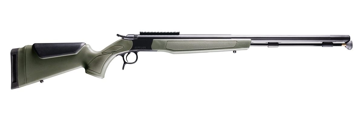 CVA PR2048NM Optima 50 Cal 26in Black Nitride Fluted Barrel, 0 MOA Picatinn