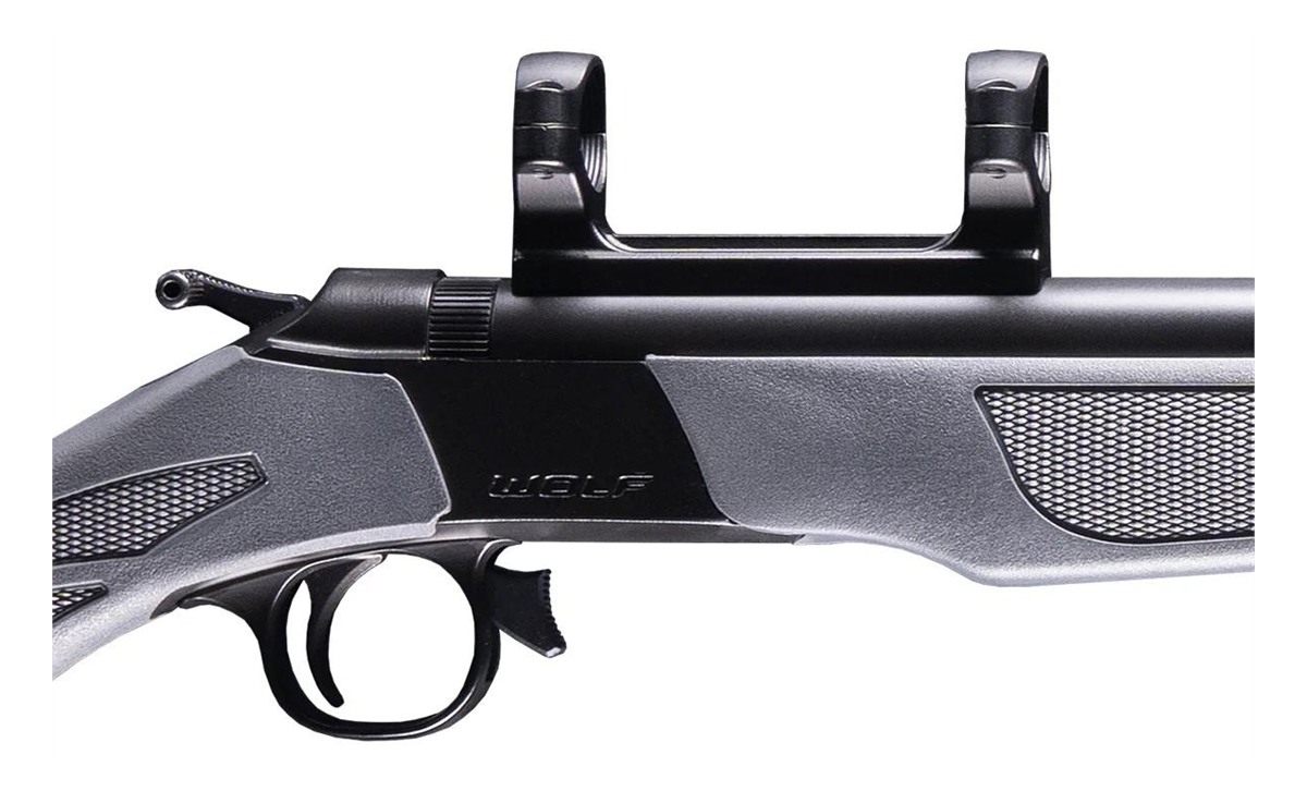 CVA PR2119M Wolf 50 Cal 24in Blued Steel Barrel Receiver w/Picatinny Rail view 3