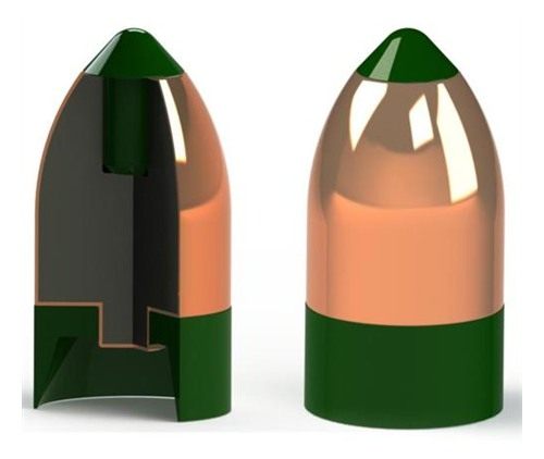 Powerbelt Bullets AeroTip Copper-Plated Muzzleloader .50 cal 295 gr CHP 15/ view 2