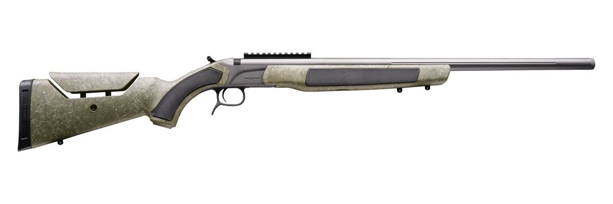 CVA PR3233NM Accura MR-X 50 Cal 26in Sniper Gray Cerakote Fluted Threaded B view 2