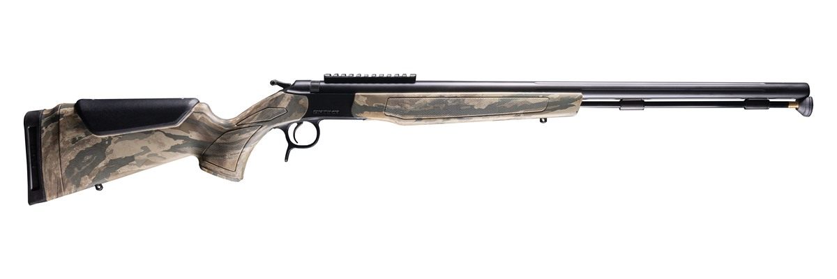 CVA PR2047NM Optima 50 Cal 26in Black Nitride Fluted Barrel, 0 MOA Picatinn