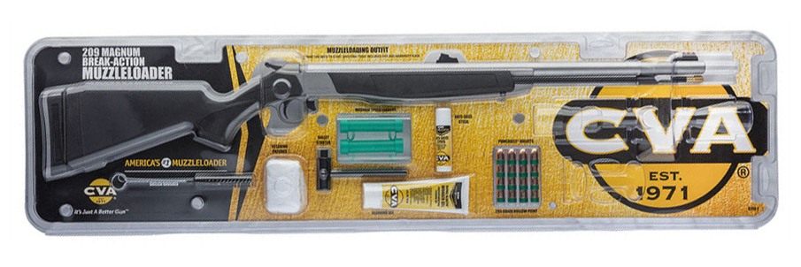 CVA PR2117SVP Wolf V2 50 Cal 209 Primer 24in Matte Stainless Steel Barrel view 2