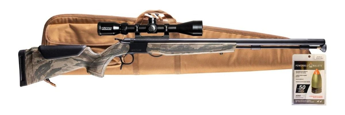 CVA Optima 50 cal Muzzleloader V3 Nitride Realtree Legacy KonusPro 3-9x40 B view 5