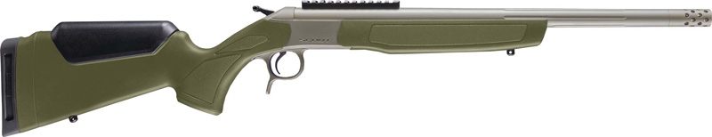 CVA Scout TD V3 360 BH 20in Stainless/OD Green Synthetic