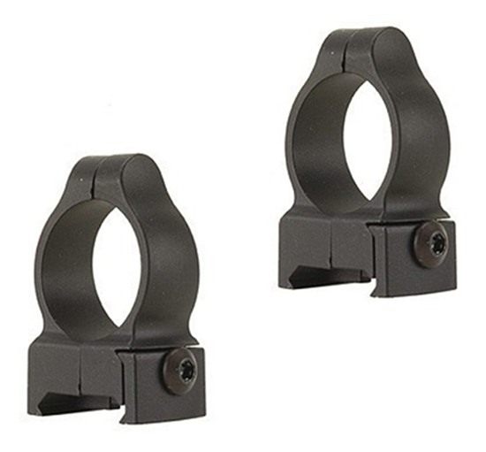 CVA Blackpowder Products Medium Height DursSight Z-2 Alloy Scope Rings (Bla view 3