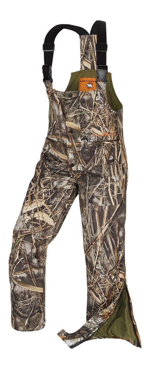 ArcticShield Men's Heat Echo Attack Bibs, Realtree Max 7, Large