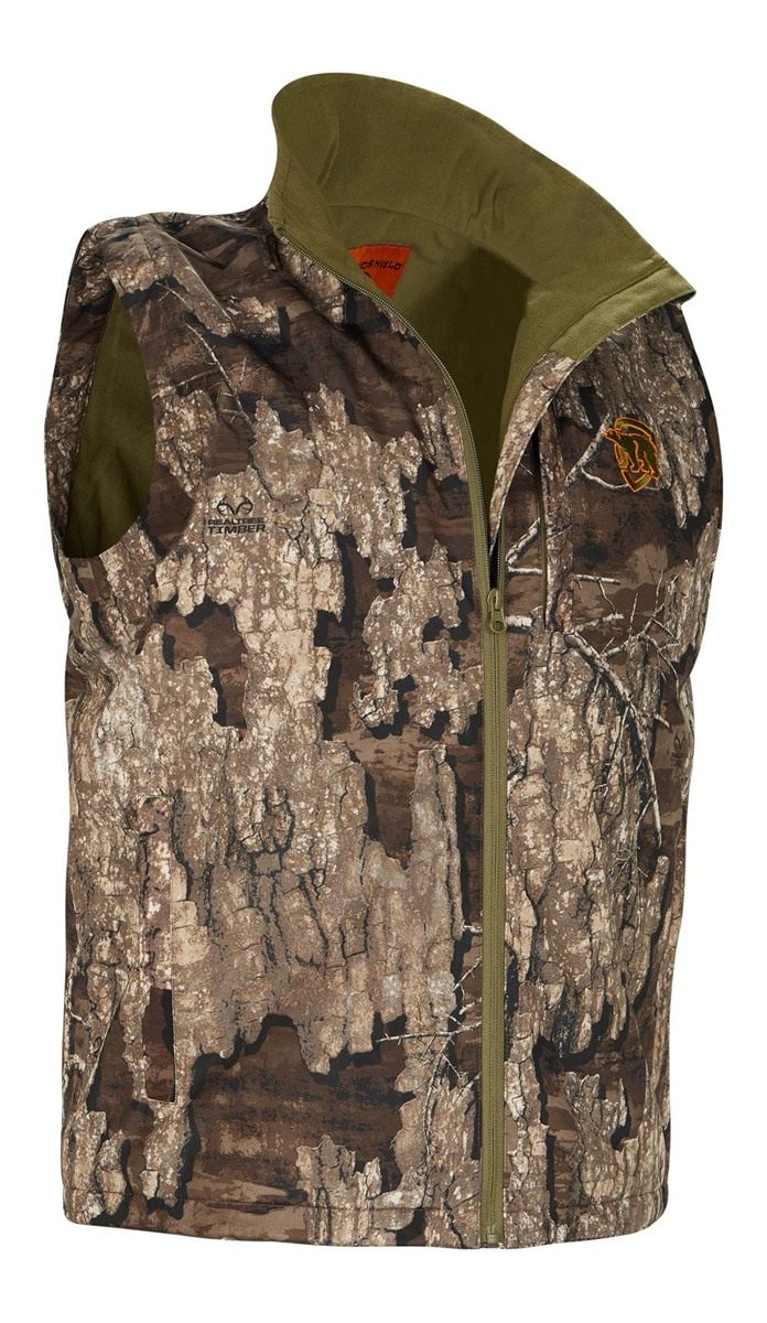 ArcticShield Men's Heat Echo Attack Vest, Realtree Timber, X-Large