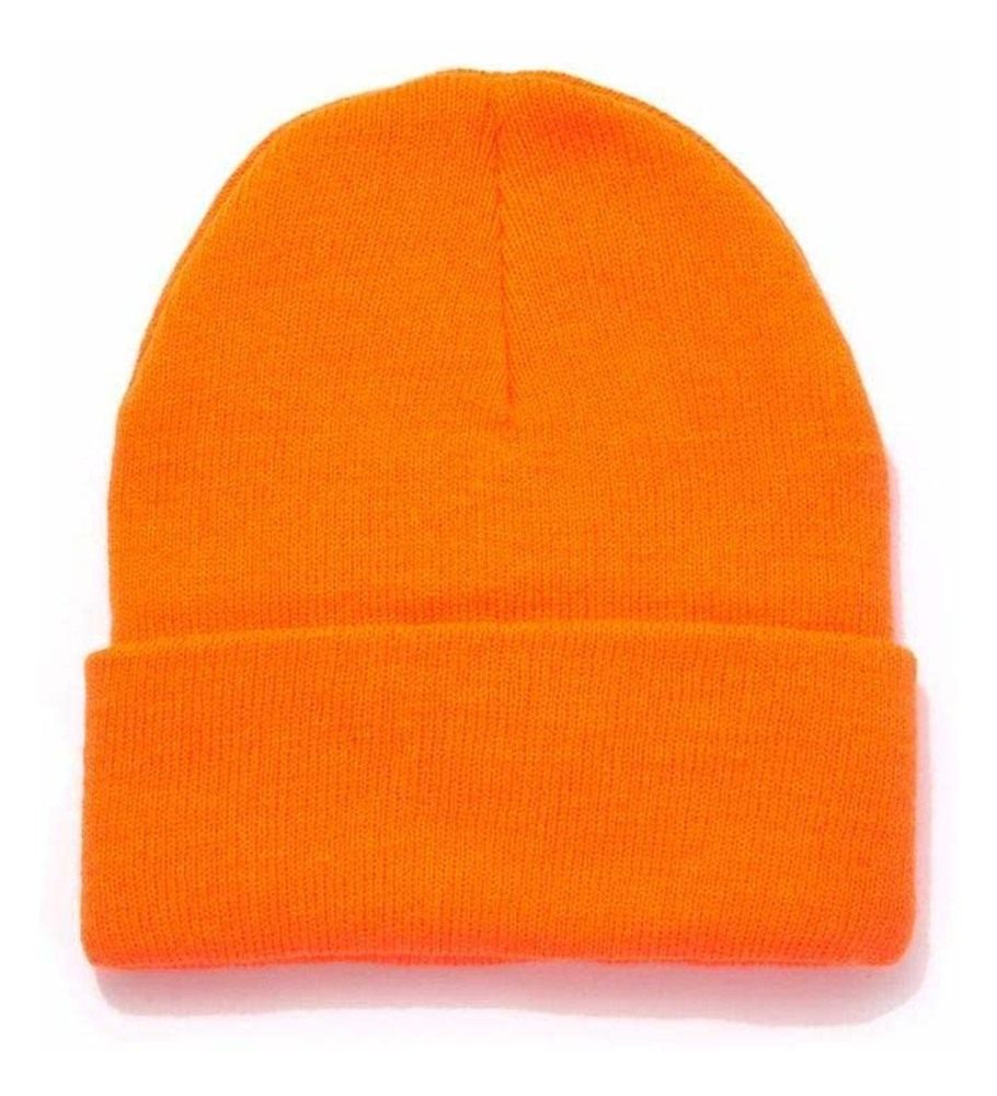 HOT Shot Mens Thinsulate Acrylic Cuff Knit Hat Blaze Orange Outdoor Hunting