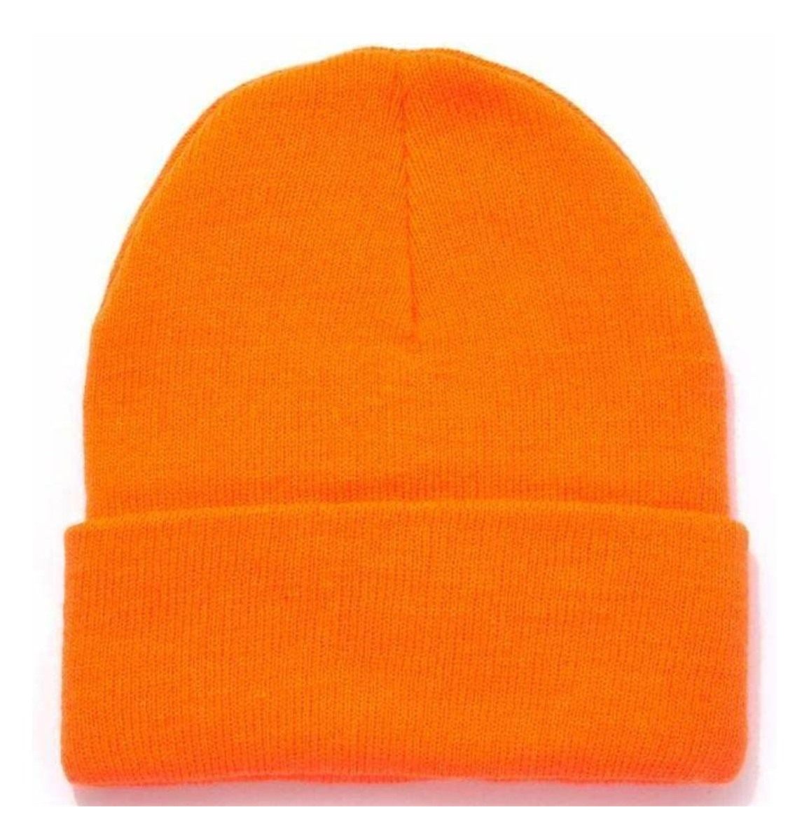 HOT Shot Mens Insulated Acrylic Cuff Knit Hat Blaze Orange Outdoor Hunting