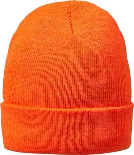 HOT Shot Mens Insulated Acrylic Cuff Knit Hat Blaze Orange Outdoor Hunting view 2