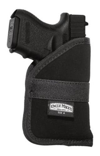 Michaels Of Oregon Uncle Mike's OT IWB Holster Size 4 Black Ambi