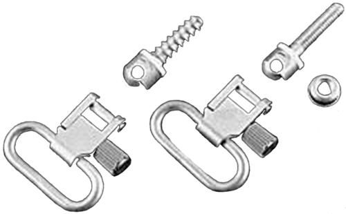 Uncle Mike's QD 115 Bolt Action Machine Screw Type Sling Swivels (Nickel Pl view 3