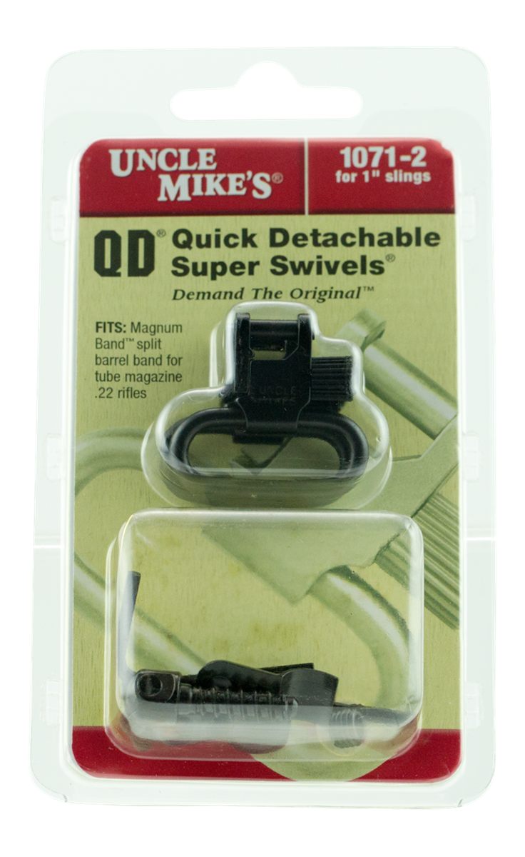 Uncle Mike's Quick Detachable .22 Tube Magazine Magnum Band Sling Swivels ( view 2