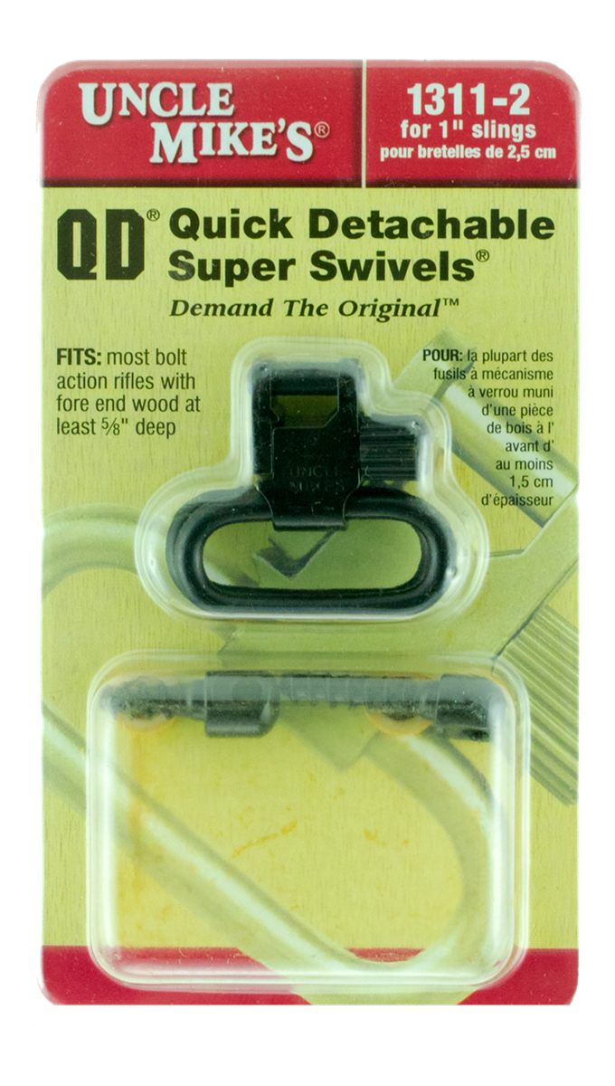 Uncle Mike's Swivels QD 115 RGS 1in Black view 2