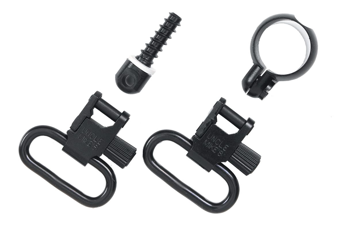 Uncle Mike's Swivels QD 115 CF 1in Black