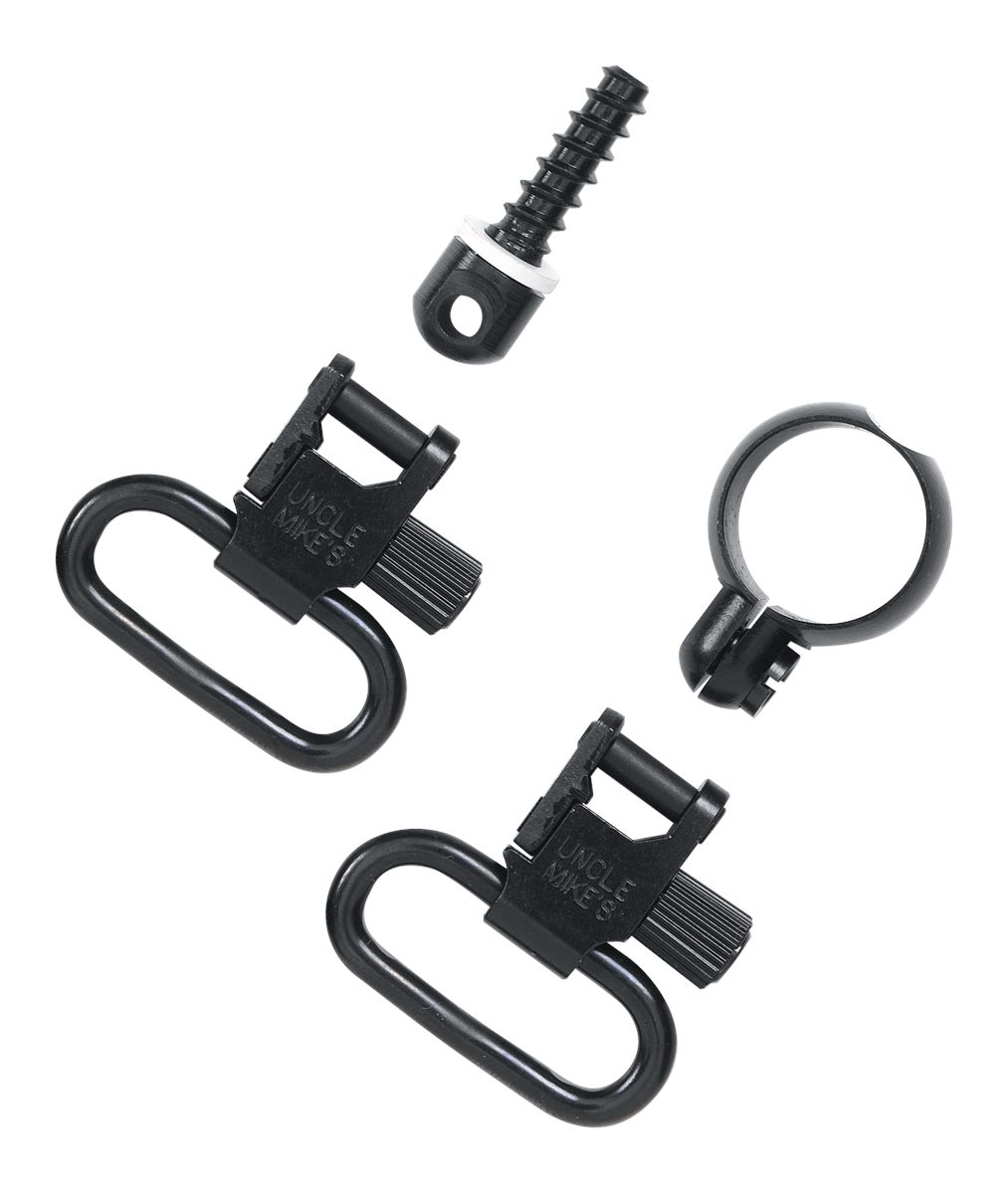 Uncle Mike's 13412 Super Swivel Quick Detach 115 RF Blued 1in Loop for Most