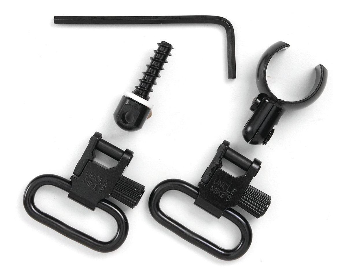 Uncle Mike's QD Quick Detachable Super Swivel 1391-2 for 1in slings Black view 2