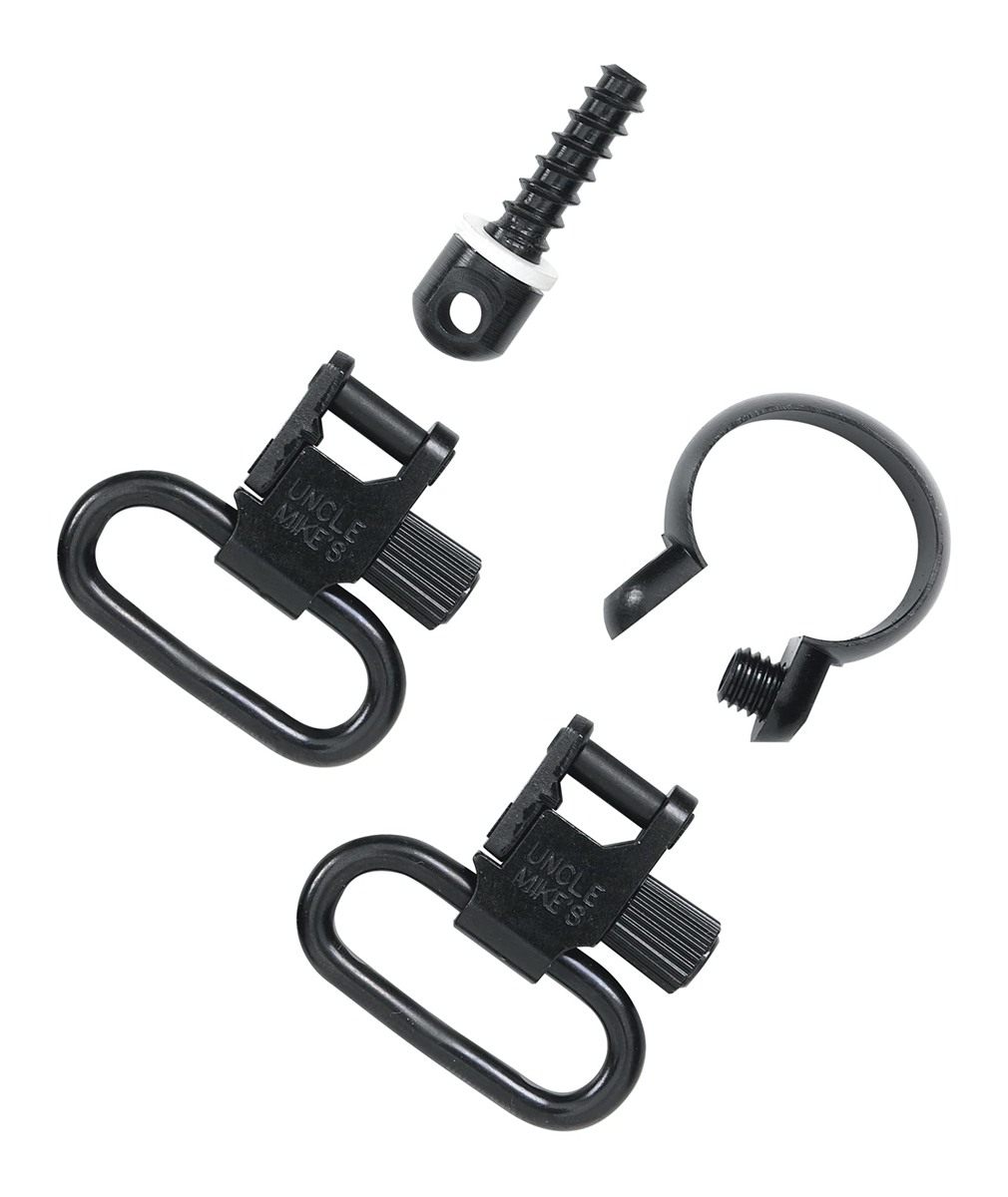 Uncle Mike's Remington 760 7600 Swivels BB Blued 1', Clam 14412