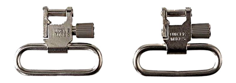 Uncle Mike's Auto Single Shot Ruger Carbines Swivel QD Nickel 1', Clam 1462 view 2