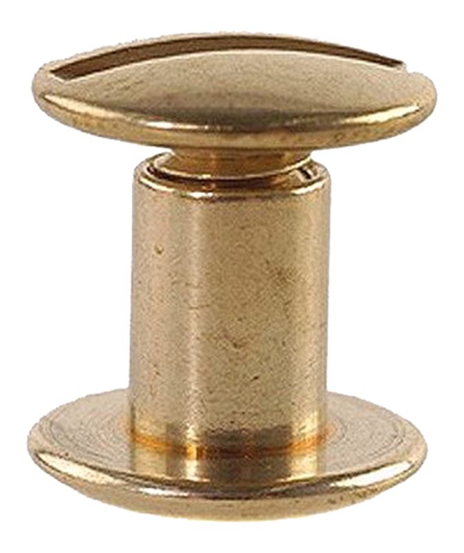 Uncle Mike's Chicago Screws Gold Brass 24 Pack, Clam 25090 view 2