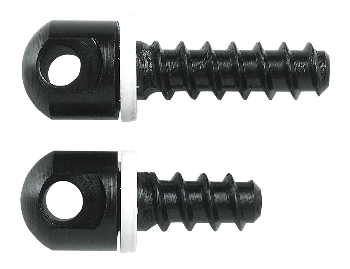 Uncle Mike's 115 RGS Sling Swivel Wood Screw Set, One each 1/2-Inch and 3/4
