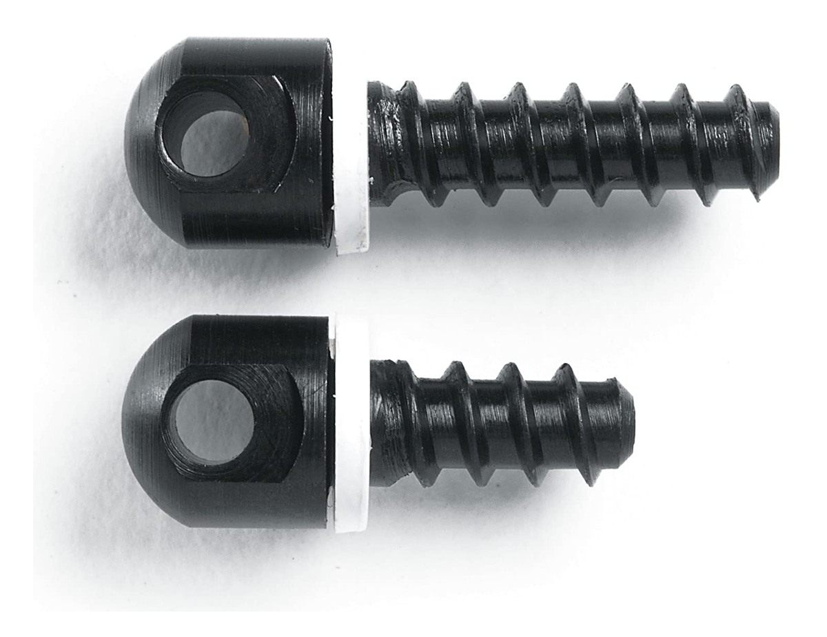 Uncle Mike's 115 RGS Sling Swivel Wood Screw Set, One each 1/2-Inch and 3/4 view 2