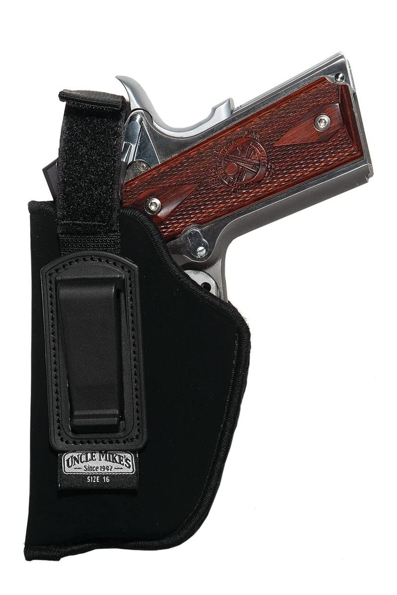 Uncle Mike's Inside-the-Pant Holster w/Retention Strap ITP Black Size 10, L