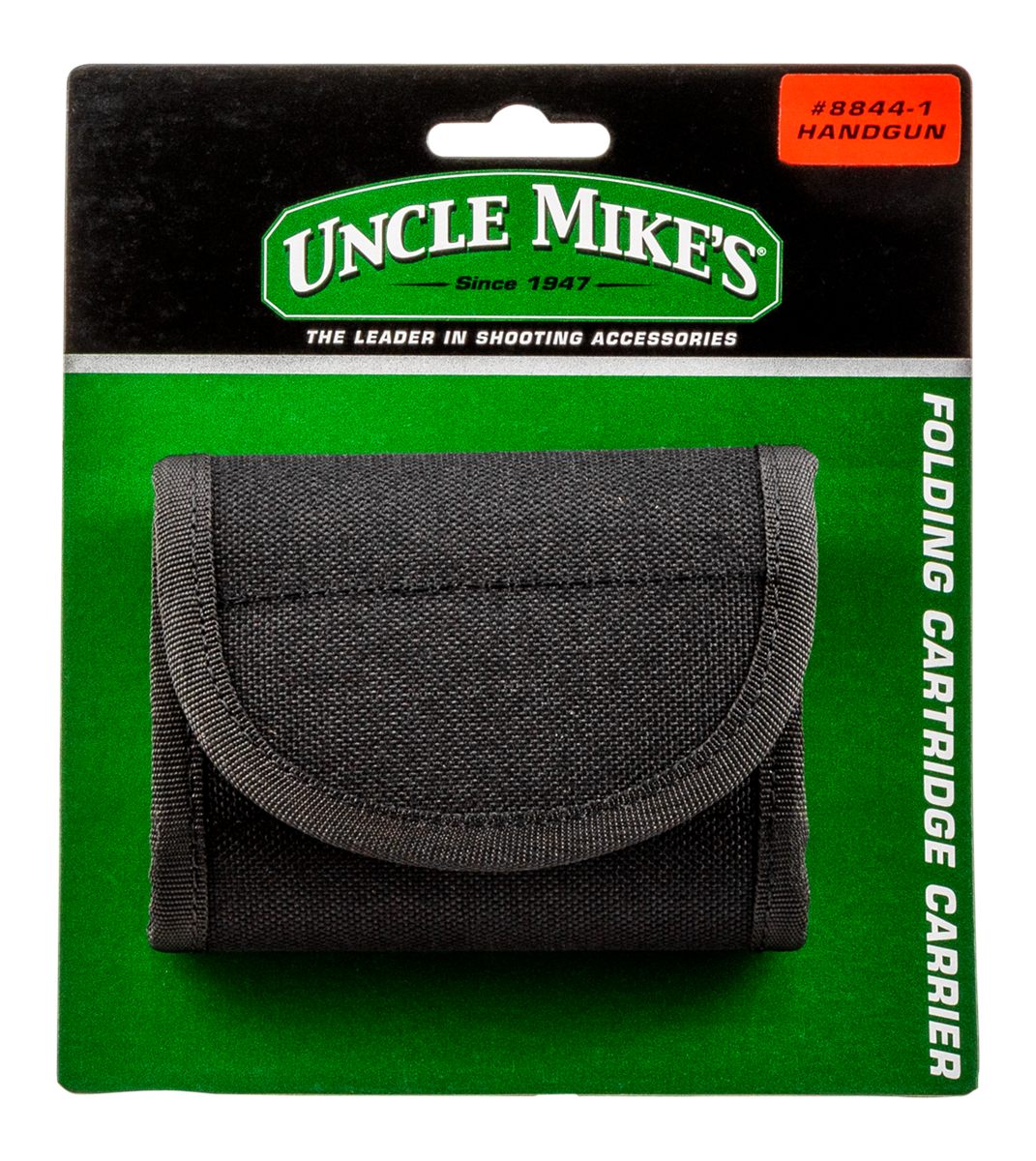 Uncle Mike's Kodra Folding Handgun Cartridge Carrier, Black view 2