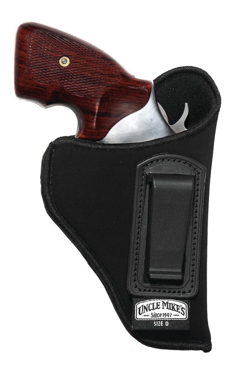 Uncle Mike's Off-Duty and Concealment Nylon OT ITP Holster (Black, Size 0