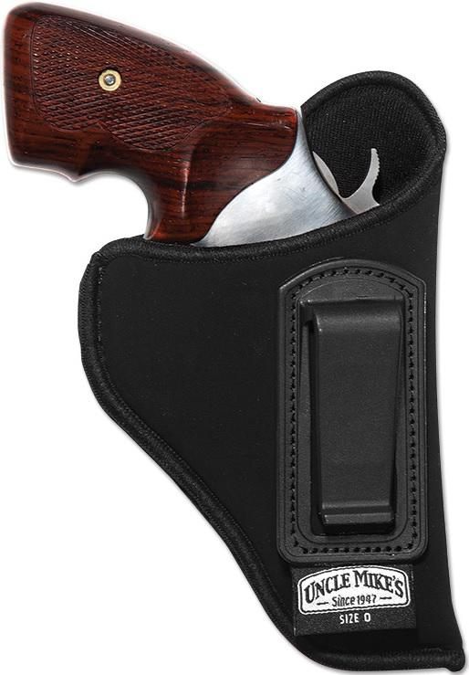 Uncle Mike's Off-Duty and Concealment Nylon OT ITP Holster (Black, Size 0 view 2