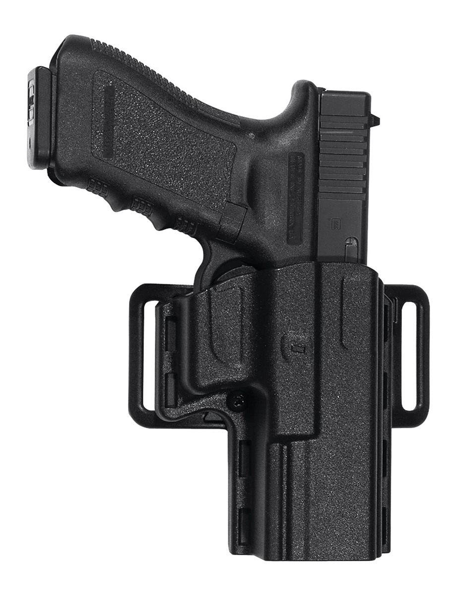 Uncle Mike's Reflex Holster Open Top Black 74211