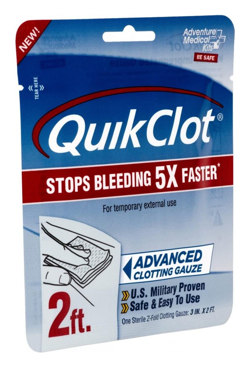Tender Adventure Medical Kits 50200025 QuikClot Stop Bleeding White Clottin view 3