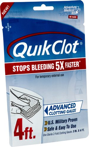 ARB Adventure Medical Kits 50200026 QuikClot Stop Bleeding White 3in x 48in view 2