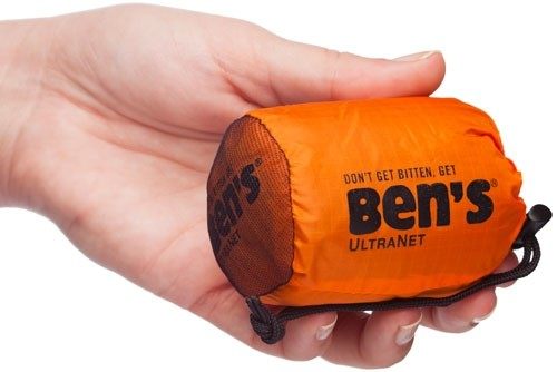 Adventure Medical Kits Ben's 00067201 UltraNet Head Net Knit Brown Full Fac view 3
