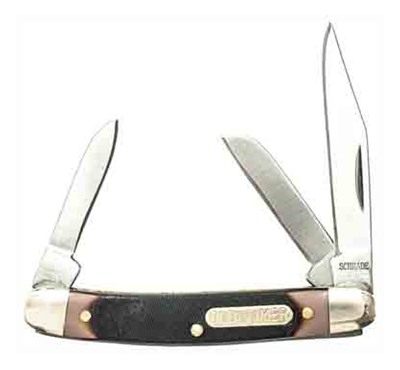 Old Timer Knife Junior 3-Blade 2in Stainless Delrin