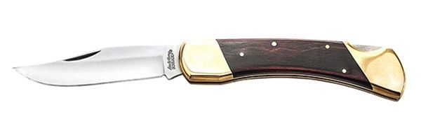 Uncle Henry 5in Bear PAW Lockback Knife W/Leather Sheath