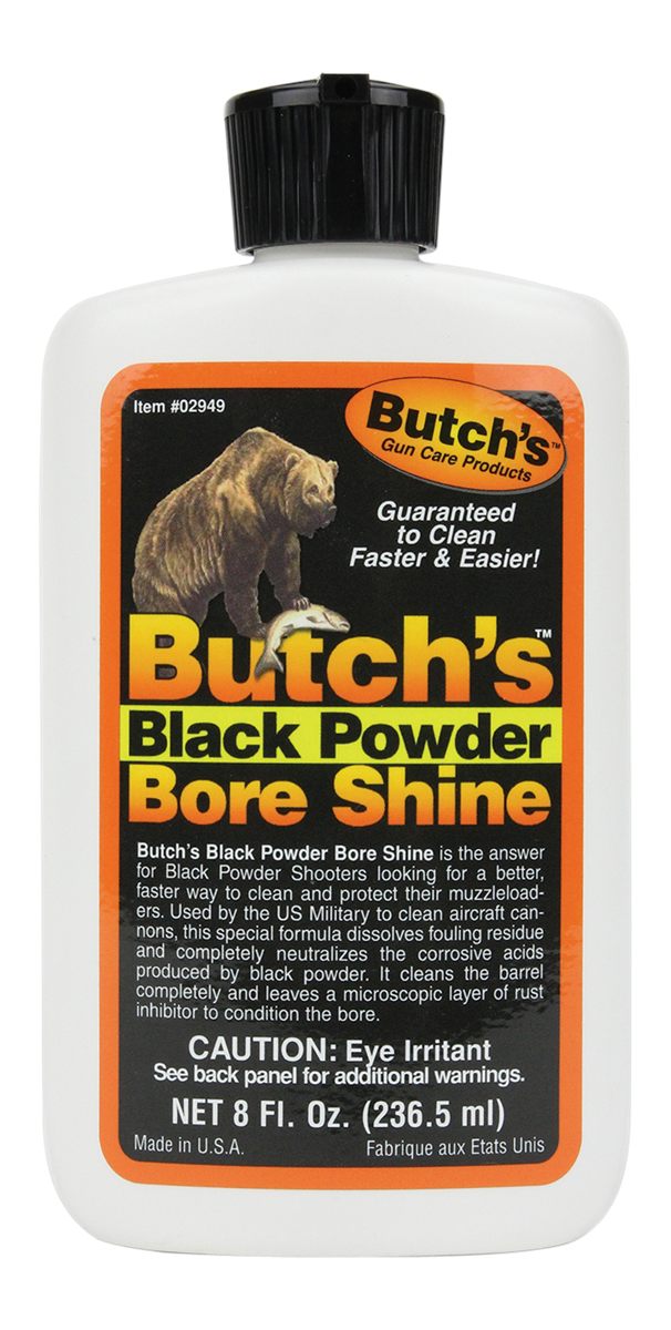 Lyman Products Butchs 02949 Black Powder Bore Shine 8 oz Squeeze Bottle