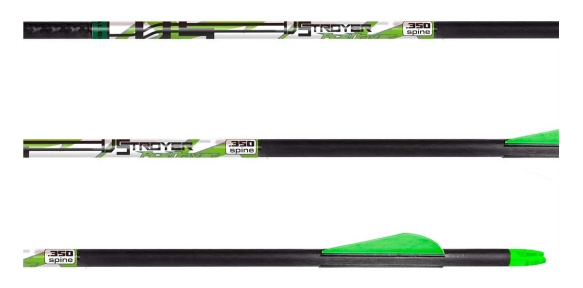 Feradyne Outdoors Carbon Express D-Stroyer Piledriver Arrows 400 Spines 6 P