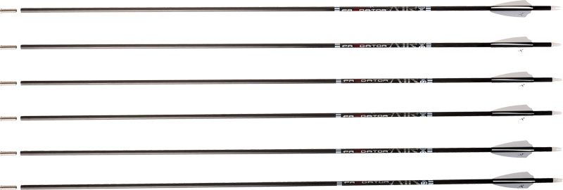 Feradyne Outdoors Carbon Express Arrow Predator AIR 500 2in Q2i Vanes 6PK