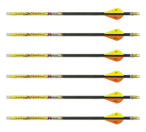 Feradyne Outdoors Carbon Express Xbow Arrow 20in Mayhem Moon Nock 6PK