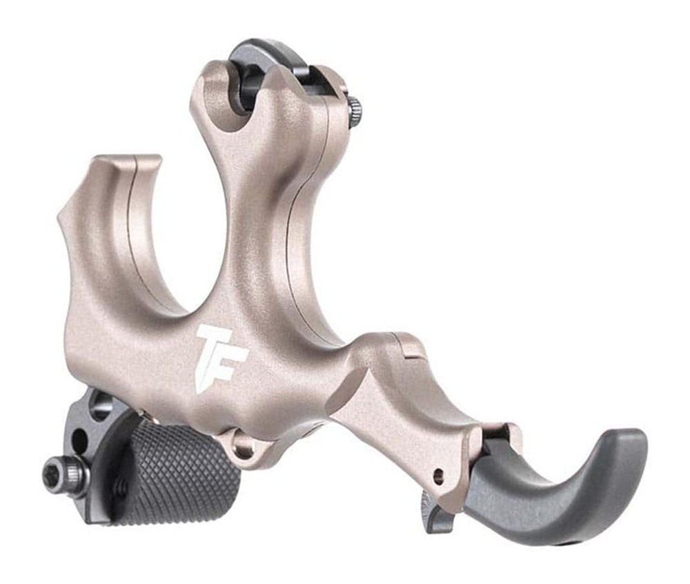Feradyne Outdoors Trufire Release Rivet Handheld 3-Finger Link Style Grey view 2