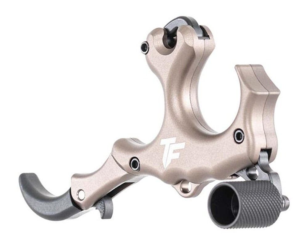 Feradyne Outdoors Trufire Release Rivet Handheld 3-Finger Link Style Grey view 3