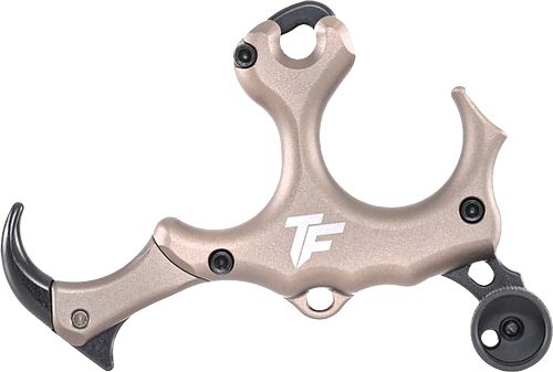 Feradyne Outdoors Trufire Release Rivet Handheld 3-Finger Link Style Grey view 4